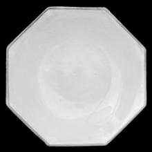 Révolution Saucer, set of 6 by Astier de Villatte, B2B view on black background