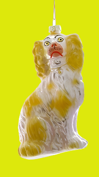Staffordshire Dog - Yellow