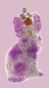Staffordshire Dog - Purple