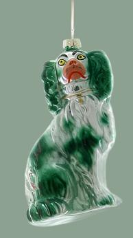 Staffordshire Dog - Green