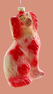 Staffordshire Dog - Red