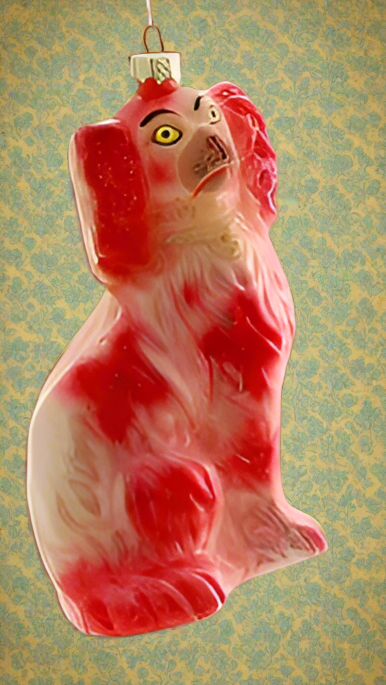 Staffordshire Dog - Red