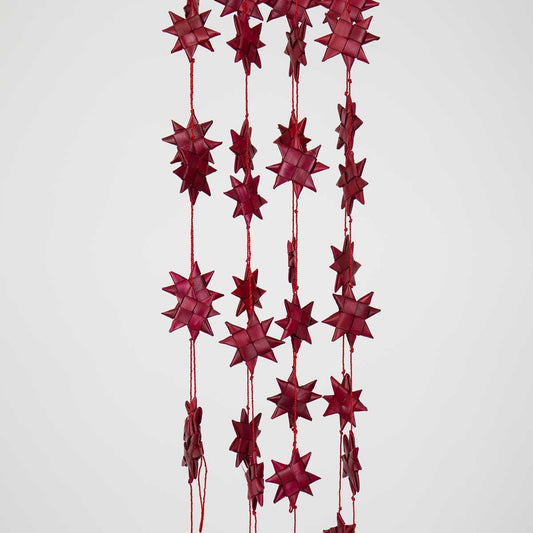 Stars on a String Garland XL, Red, alternate view
