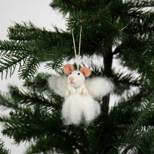 Sweet Little Angel Christmas Ornament by A World of Craft