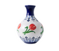 Belly Vase Orange Tulip | Heinen Delfts Blauw