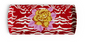 Indian Tiger Red Porcelain Tray - 35x15 | Lisa Corti
