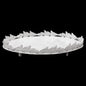 Setsuko Large Oval Leaf Platter with Feet | Astier de Villatte: Exclusive Pre-Order Item