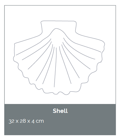 Shanghai Clay Mix | Atelier Saint André Perrin - Scallop shell