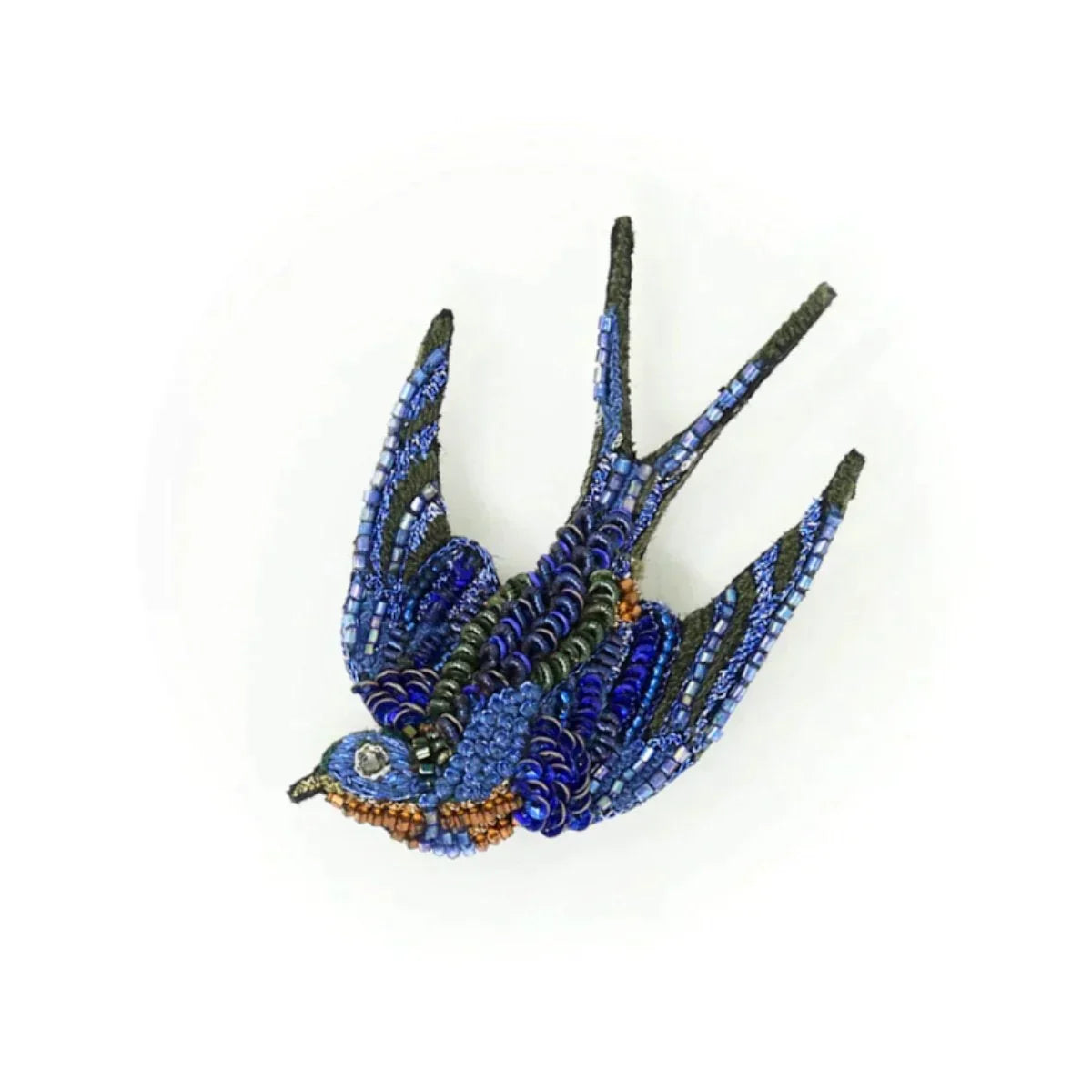 Singing Swallow Brooch Pin | Trovelore