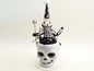 Skeleton Party Figure | Vintage by Crystal Spun Cotton Ornament