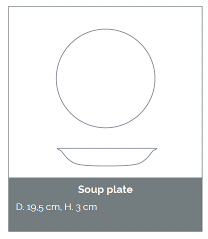 Shanghai Clay Mix | Atelier Saint André Perrin - Soup plate