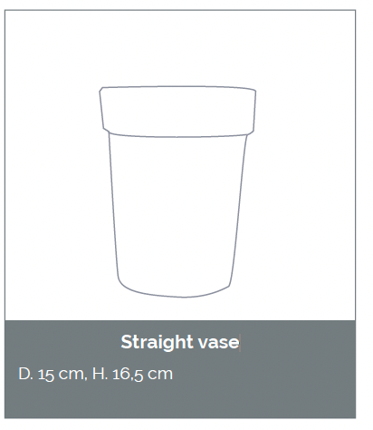 Shanghai Clay Mix | Atelier Saint André Perrin - Straight vase
