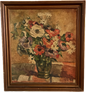 Estate Still Life — Floral Arrangement (Oil on Board)