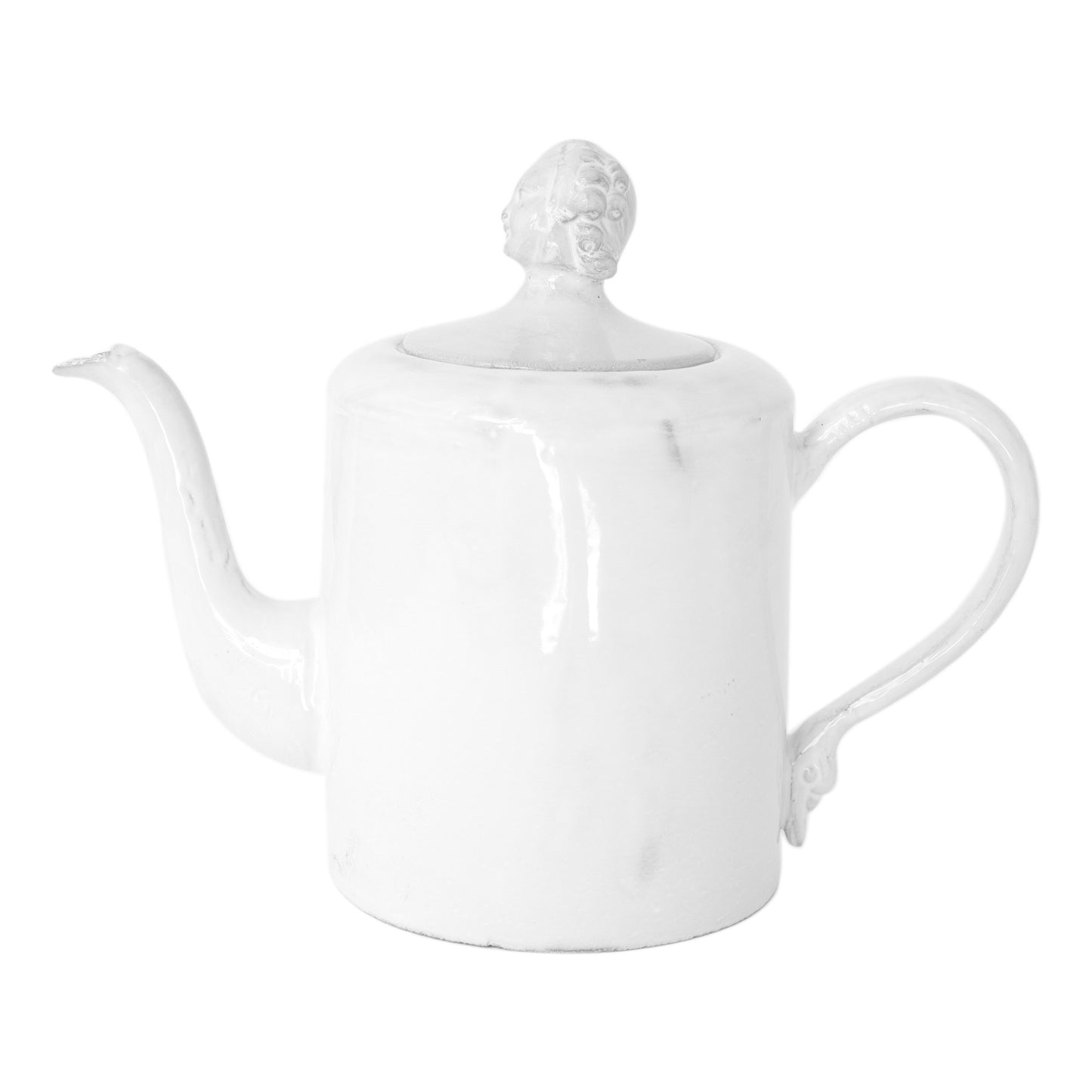 Medium Marie-Antoinette - Cygne (Swan) Teapot - Astier de Villatte: Exclusive Pre-Order Item