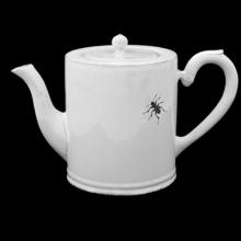 Bettle Teapot, John Derian, handmade ceramic by Astier de Villatte