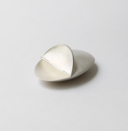 Silver Tortoise Pill Box | Ted Muehling
