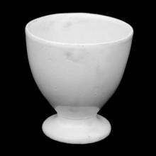 Sobre Goblet on Stand, Set of 6, handmade ceramic by Astier de Villatte