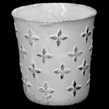 Tuileries Tumbler, Set of 3, handmade ceramic by Astier de Villatte