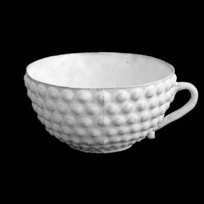 Adélaïde Tea Cup, Set of 6 - Astier de Villatte: Exclusive Pre-Order Item