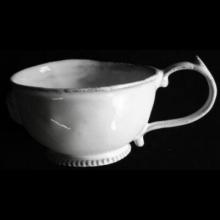 Alexandre Chocolate Cup, Set of 6, handmade ceramic by Astier de Villatte