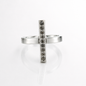 Torto Ring with Grey Diamonds | Mikkel Brøgger