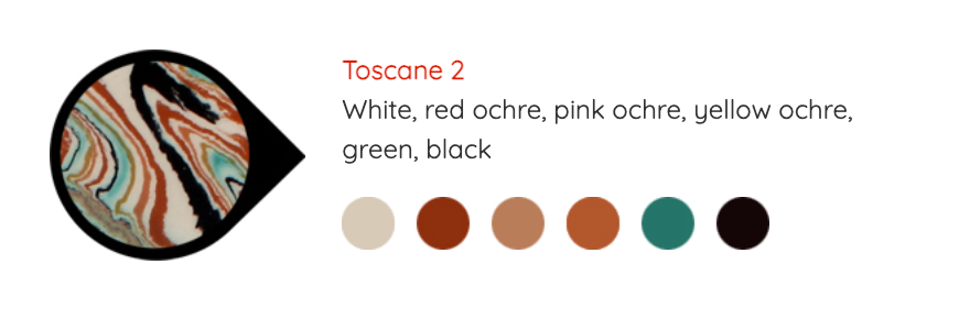 Toscane 2 Clay Mix | Atelier Saint André Perrin