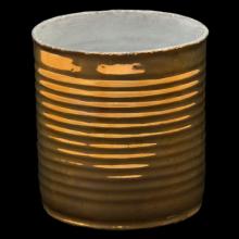 Mini Conserve Vase - Golden Exterior by Astier de Villatte, alternate view