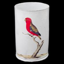 Parrot Vase by Astier de Villatte, alternate view