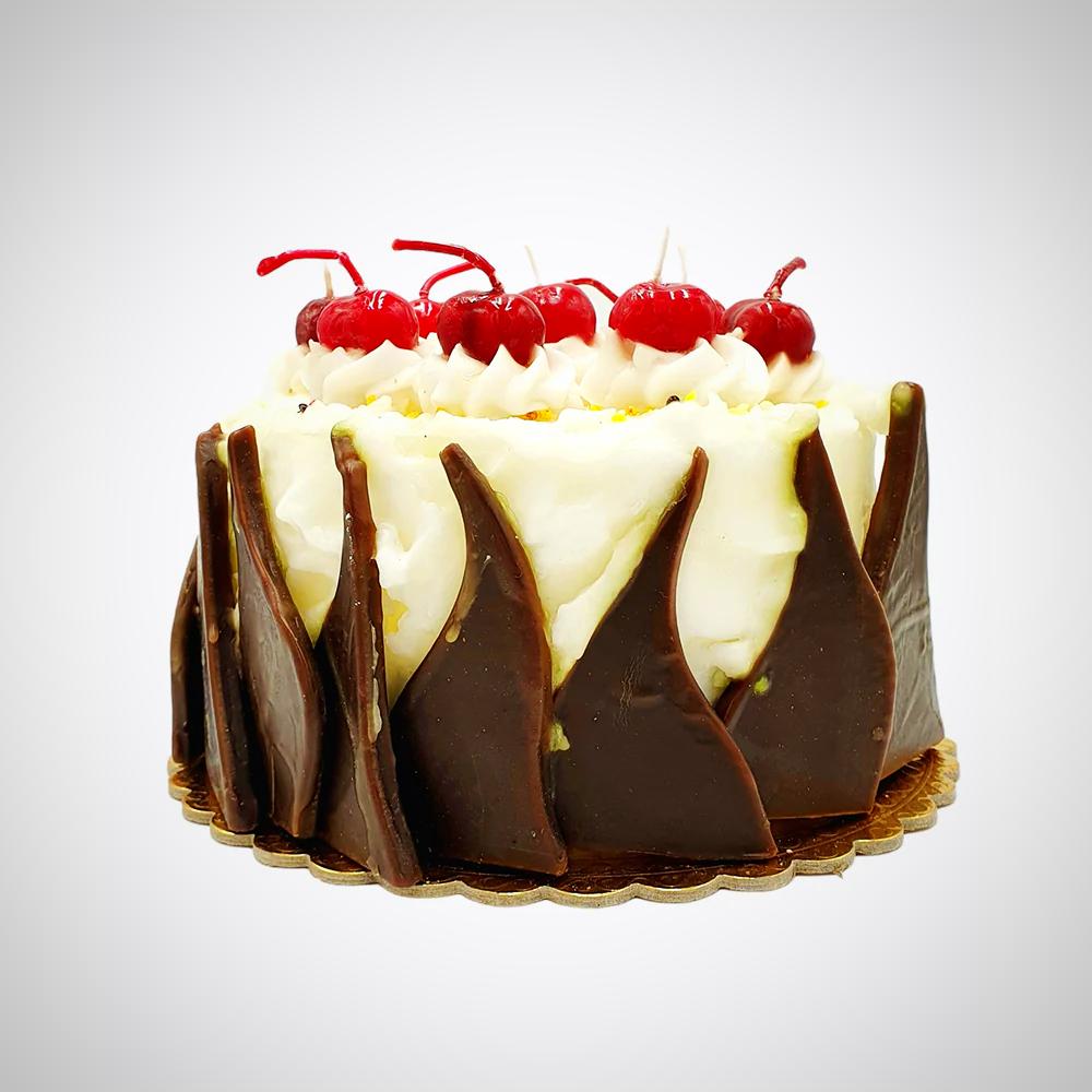 Cherry Cake Wax Candle | Cereria Introna