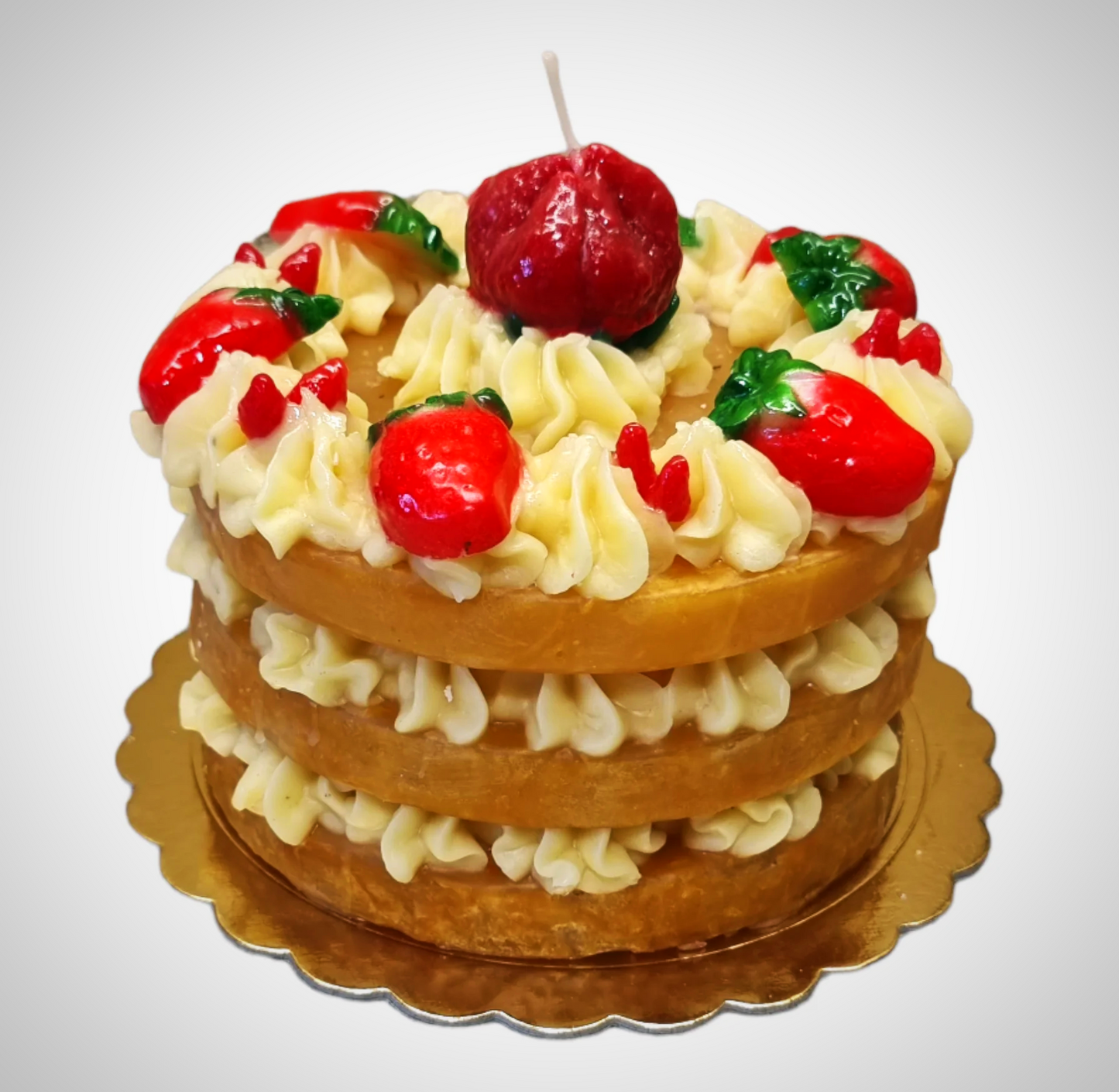 Triple Layer Cake Wax Candle | Cereria Introna