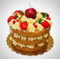 Triple Layer Cake Wax Candle | Cereria Introna