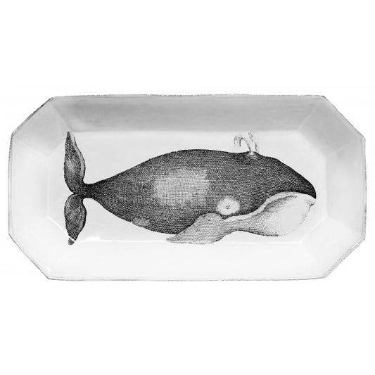 Whale Platter, John Derian | Astier de Villatte: Exclusive Pre-Order Item