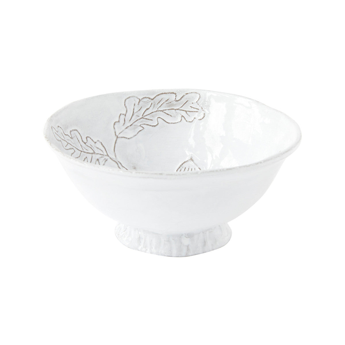 Acorn Leaf Bowl on Stand by Astier de Villatte, official product view