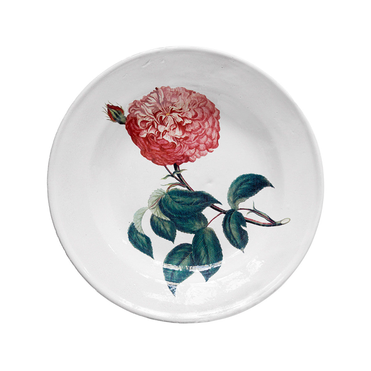 John Derian Alternate Rose Soup Plate, set of 6 by Astier de Villatte, official product view