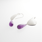 Amethyst Silver Earrings | Mikkel Brøgger - Bon Ton goods