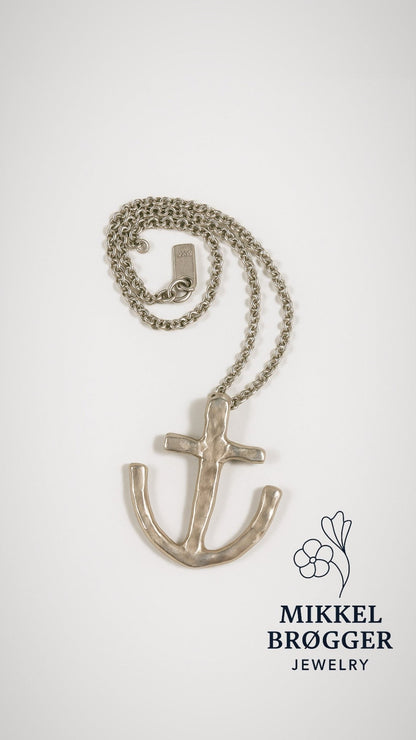 Anchor Pendant Sterling Silver | Mikkel Brøgger - Bon Ton goods