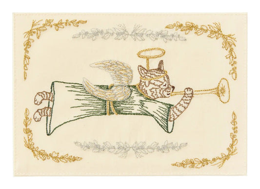 Angel Cat Card | Coral & Tusk - Bon Ton goods