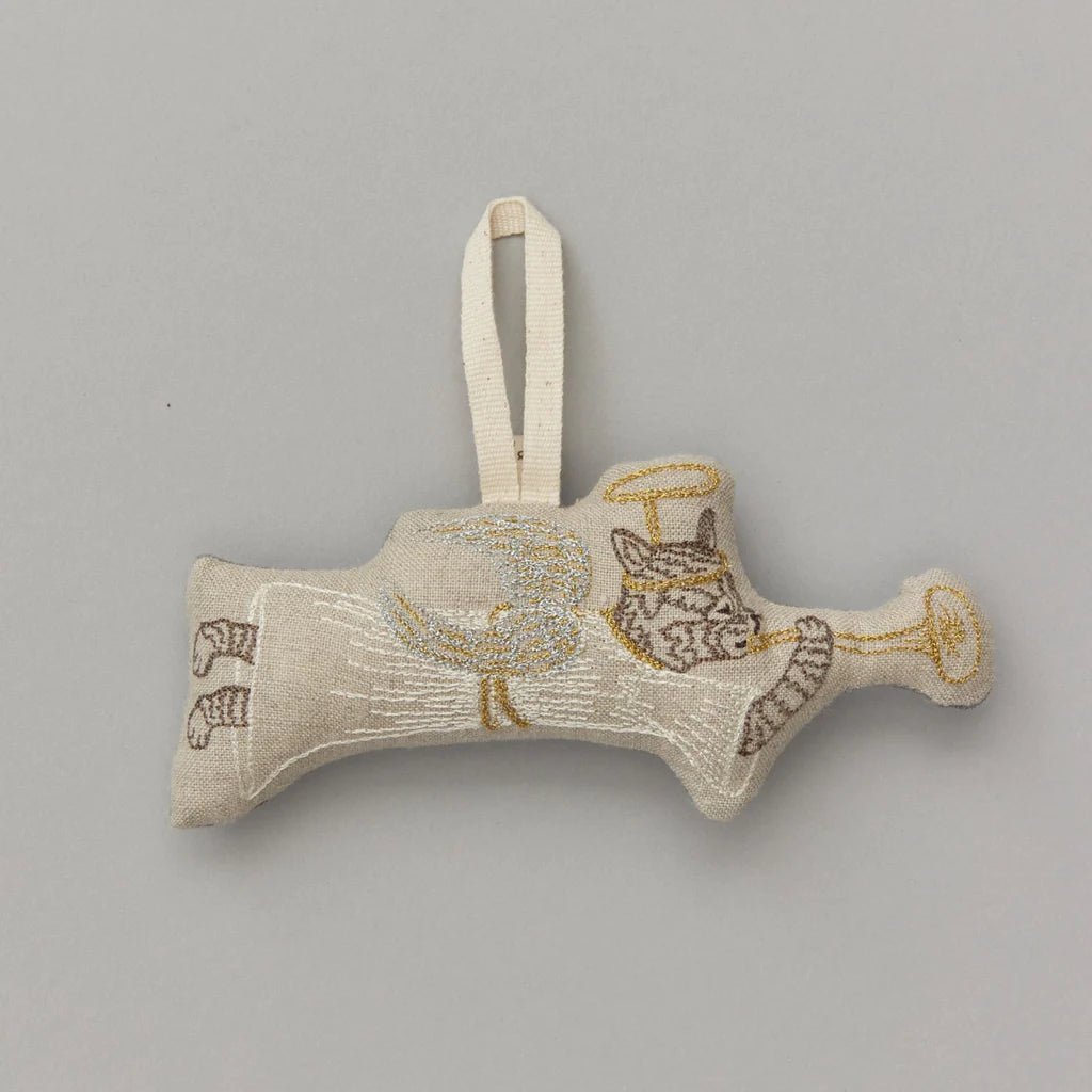 Angel Cat Ornament | Coral & Tusk - Bon Ton goods