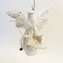 Angel Dove Rider Ornament | Vintage by Crystal Spun Cotton Ornament - Bon Ton goods