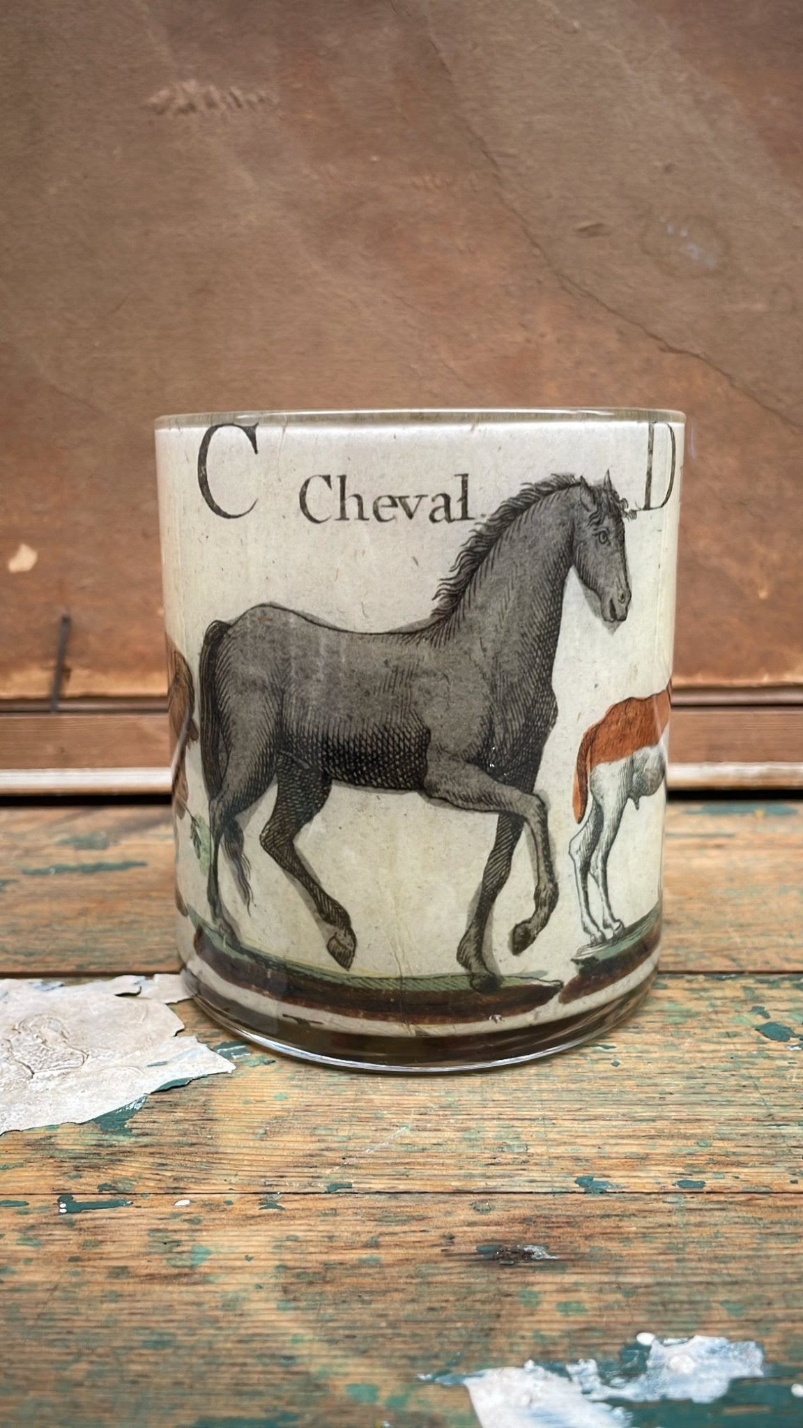 Animal Alphabet - Desk Cup | John Derian - Bon Ton goods