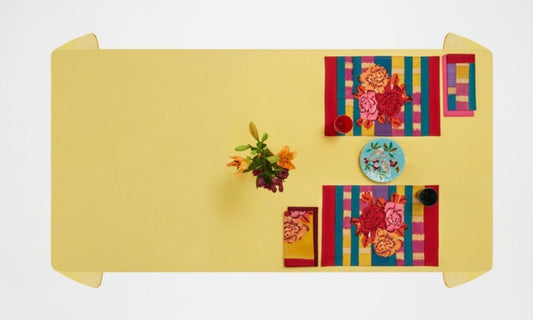 Ankara Mustard - Placemat | Lisa Corti - Bon Ton goods