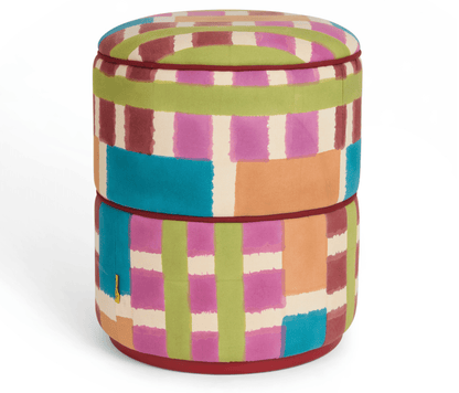 Ankara Veronese Pouf - Ottoman | Lisa Corti - Bon Ton goods