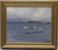 Anshelm Paulsson — Seascape with Birds (Oil on Canvas) - Bon Ton goods