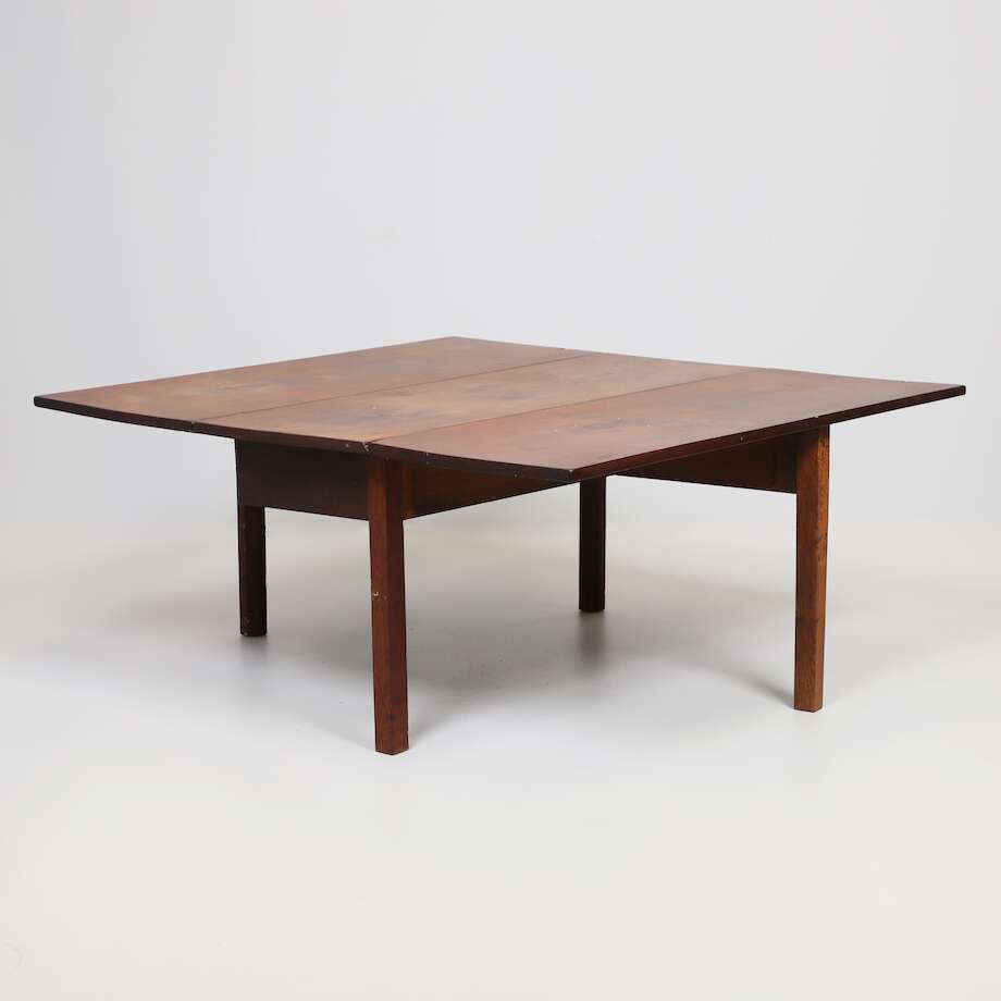Antique 19th-Century Swedish Flap Table, Warm Patina, 103–127 cm - Bon Ton goods