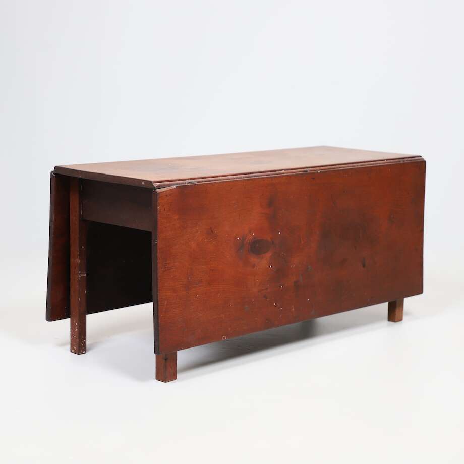 Antique 19th-Century Swedish Flap Table, Warm Patina, 103–127 cm - Bon Ton goods