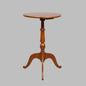Antique Candlestick Table – Swedish Column Pedestal, 19th Century - Bon Ton goods