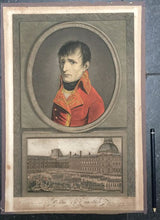 Load image into Gallery viewer, Antique Copper Etching of Napoleon Bonaparte - Bon Ton goods
