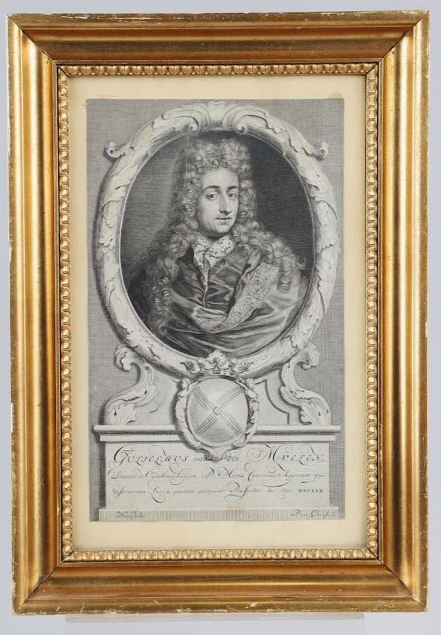 Antique Copperplate Portrait Engraving - Bon Ton goods