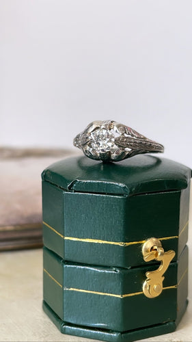 Antique Diamond Engagement Ring - Bon Ton goods