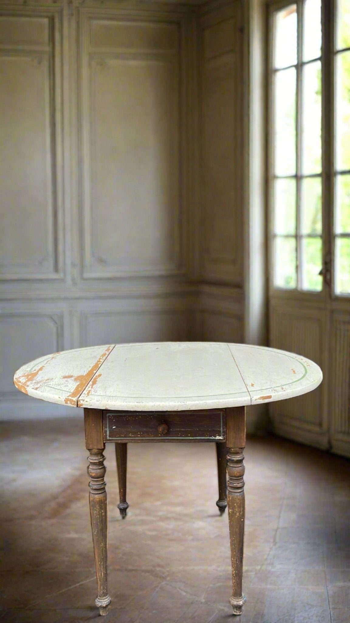 Antique Folding Table - Bon Ton goods